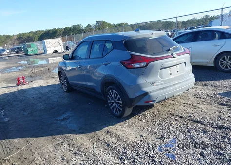 2021 Nissan Kicks Sv Xtronic Cvt z USA, uszkodzony, nr VIN 3N1CP5CV2ML513078